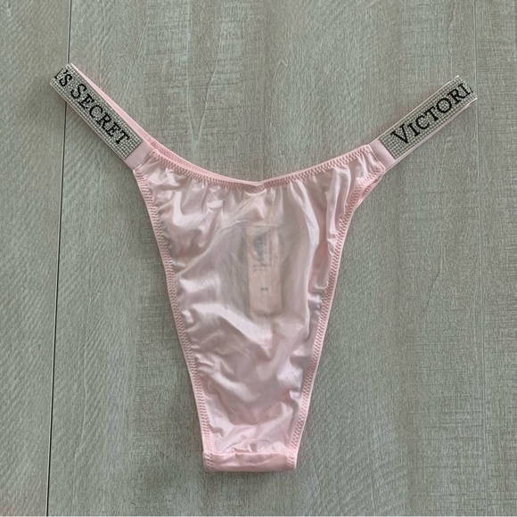 Victoria’s Secret Shine Strap Brazilian Panty Bundle - Picture 4 of 8